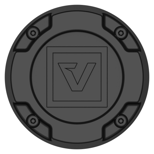 VCAP1 SATIN BLACK GB LOGO - ABS