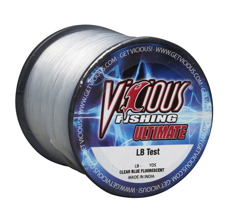 Load image into Gallery viewer, Vicious Ultimate Clear-Blue Fluorescent Mono - 8 Lb Test
