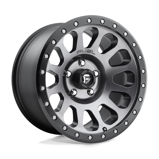 Fuel 1 Pc D601 Vector Matte Gun Metal Black Bead Ring