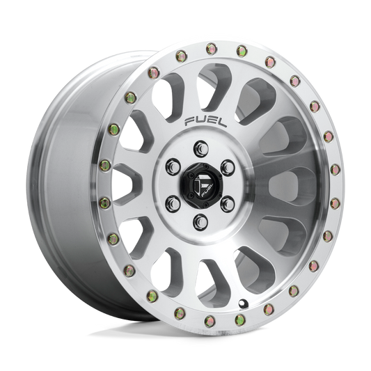 Fuel 1 Pc D647 Vector Diamond Cut Machined With Clear Coat With