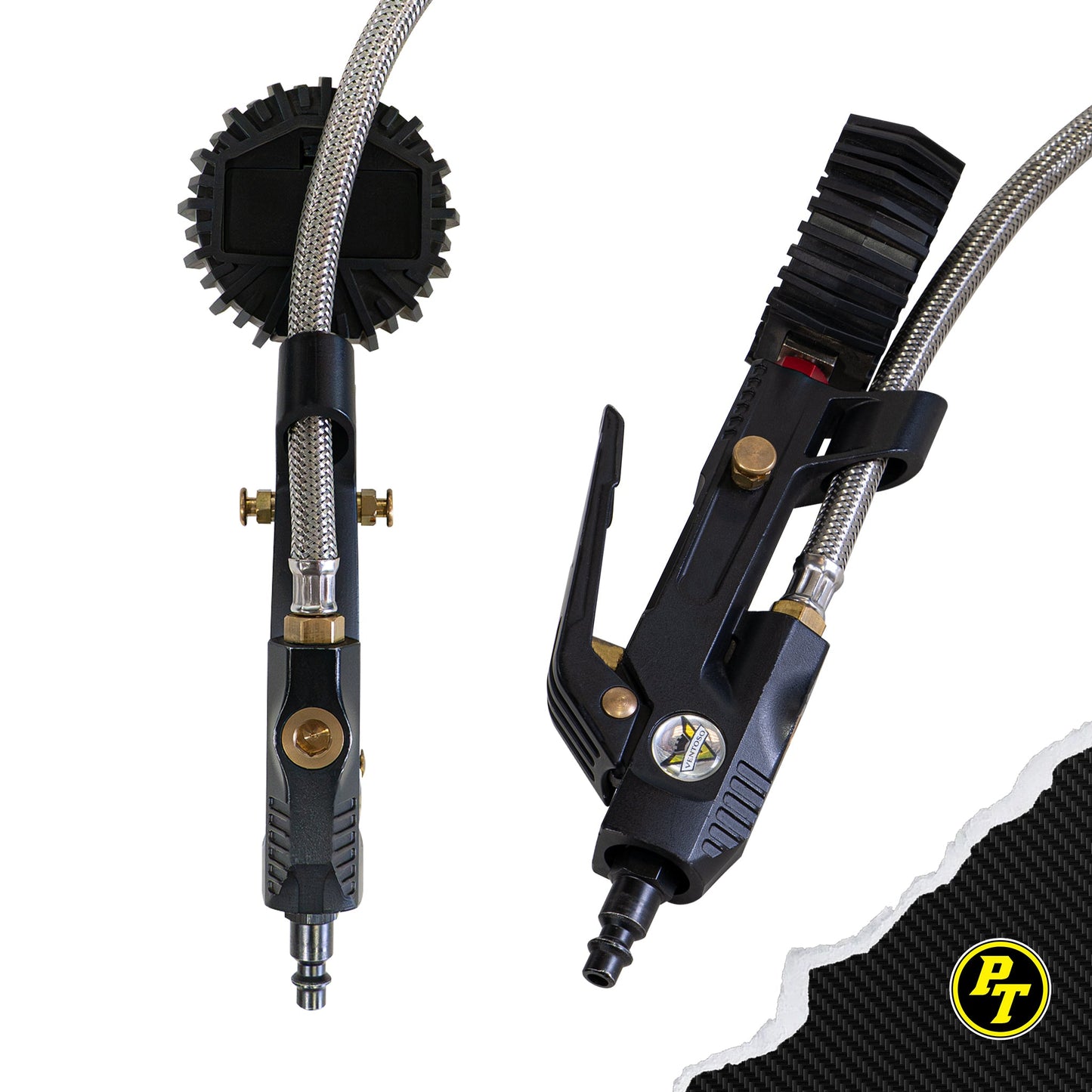 Switch Hitter Digital - Ventoso™ Tire Inflator with Quick-Switch Chucks