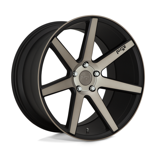 Niche 1 Pc M150 Verona Matte Black Machined