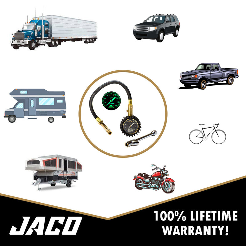 Load image into Gallery viewer, EliteProPlus™ Tire Pressure Gauge with Dually Air Chuck - 160 PSI
