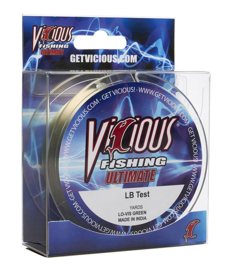 Load image into Gallery viewer, Vicious Ultimate Lo-Vis Green Mono - 12 Lb Test

