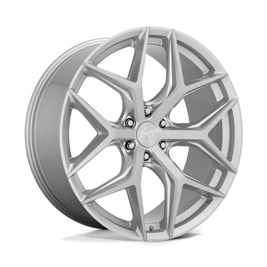 Niche 1 Pc M233 Vice Suv Gloss Silver Brushed