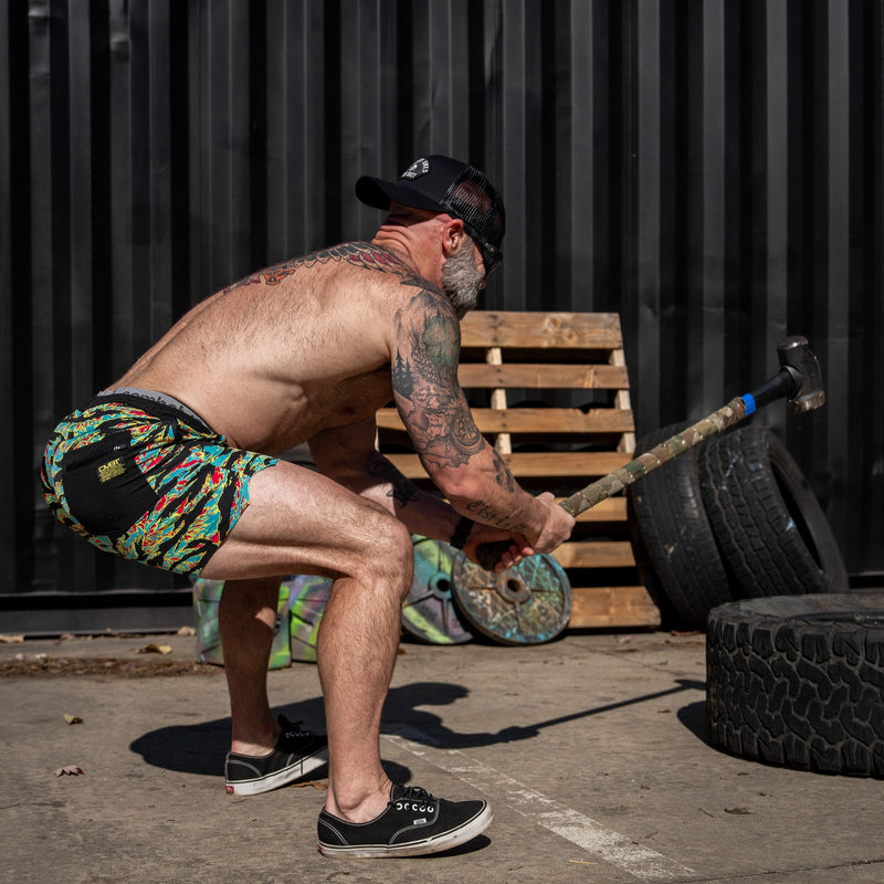 Load image into Gallery viewer, Men's Hybrid Athletic Shorts | 5.5"
