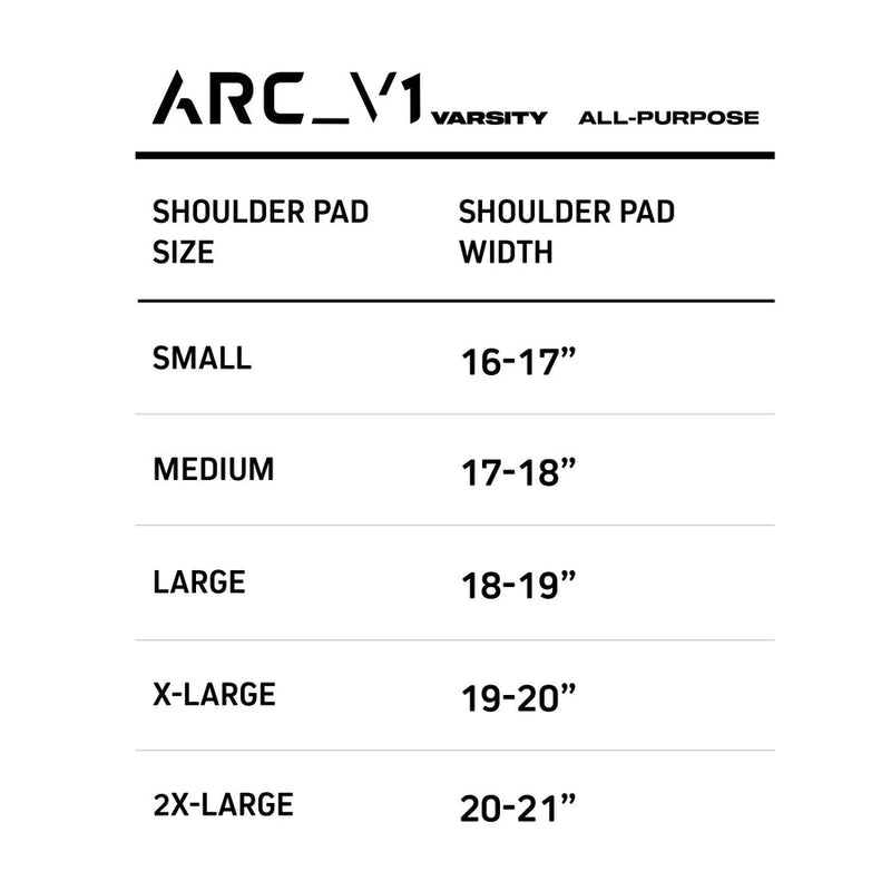 Load image into Gallery viewer, ARC_V1  Varsity Shoulder Pads
