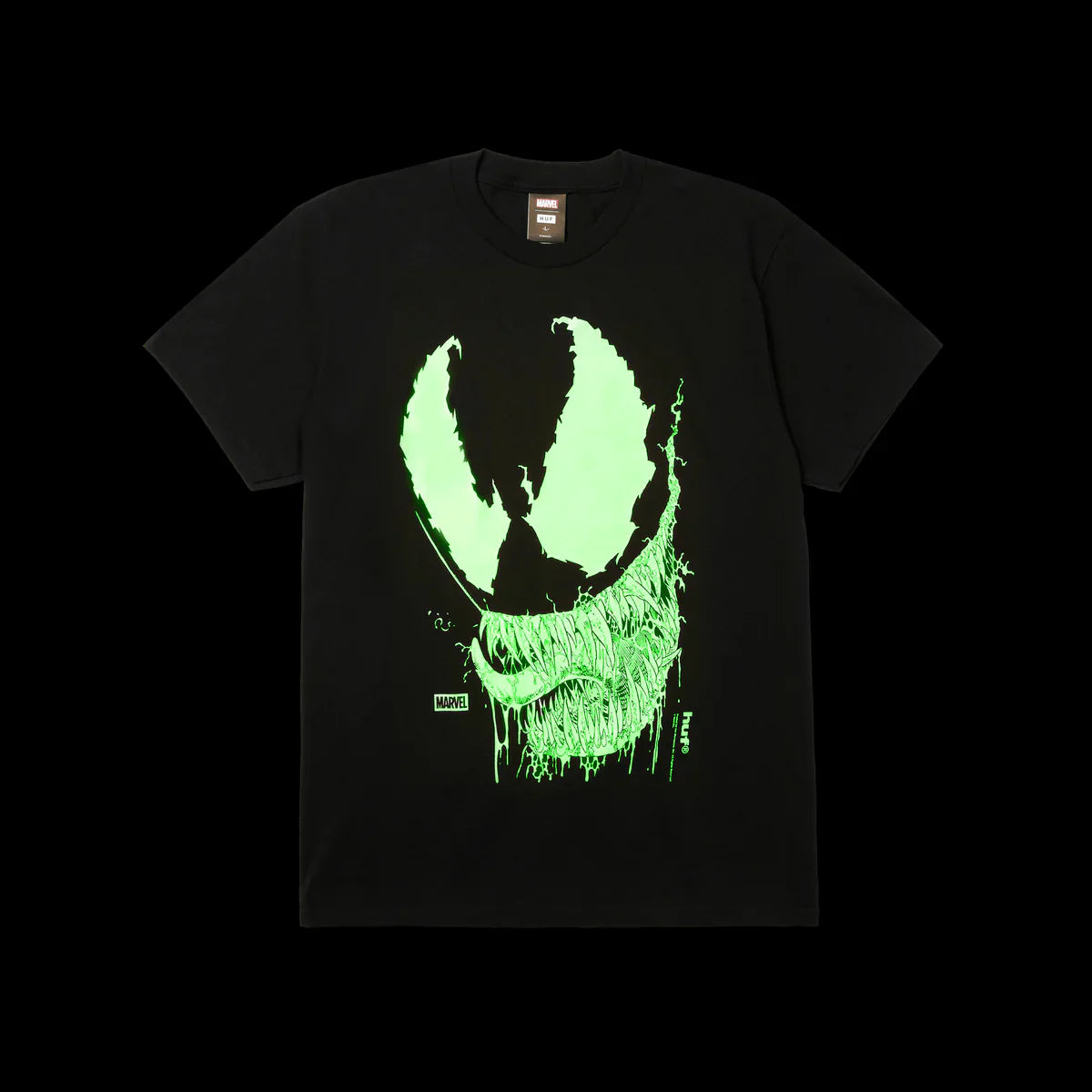 HUF x Marvel Spider-Man Vile SS T-Shirt - Black