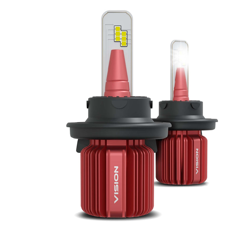 Load image into Gallery viewer, VISION H13 High/Low CSP LED Conversion Kit 6500K White 8000/5000 Lumens 50/30 Watts
