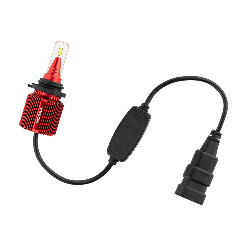 Load image into Gallery viewer, VISION 9006 CSP LED Conversion Kit 6500K White 5000 Lumens 30 Watts
