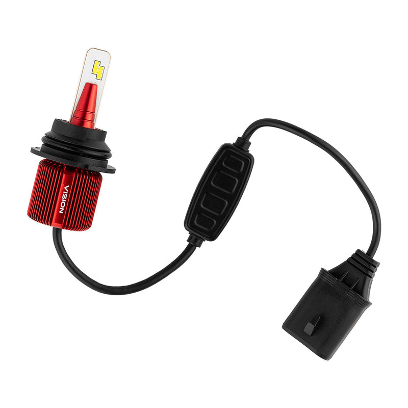 Load image into Gallery viewer, VISION 9007 High/Low CSP LED Conversion Kit 6500K White 8000/5000 Lumens 50/30 Watts
