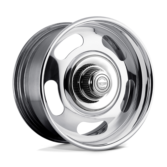 American Racing Vintage Two Piece Chrome Center Polished Barrel