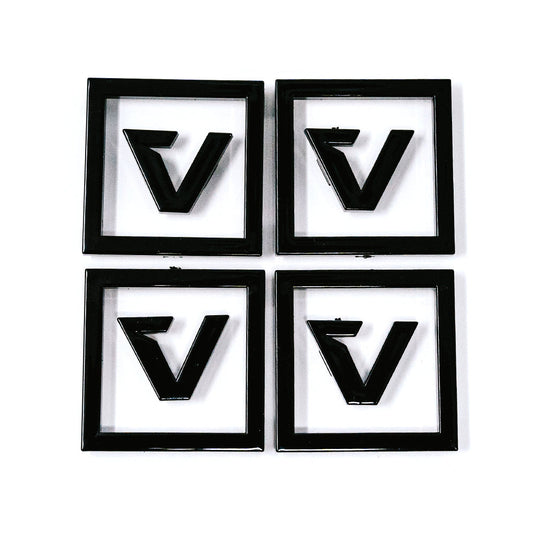 C1 CAP LOGO KIT - GLOSS BLACK