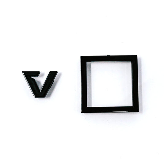 C1 CAP LOGO KIT - GLOSS BLACK