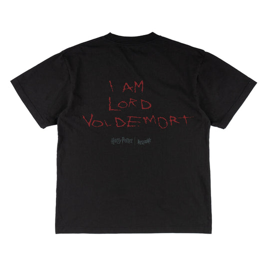 Welcome x Harry Potter Voldemort Boxy Garment-Dyed Tee - Black