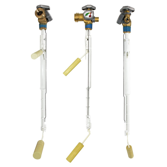 Flame King 30lb OPD Service Valve with Float Gauge