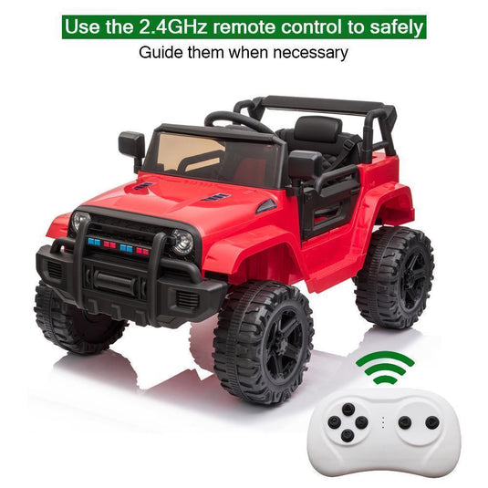 Remote Control Ride On Car Truck with 3 Speed Modes - Perfect for Christmas Fun!