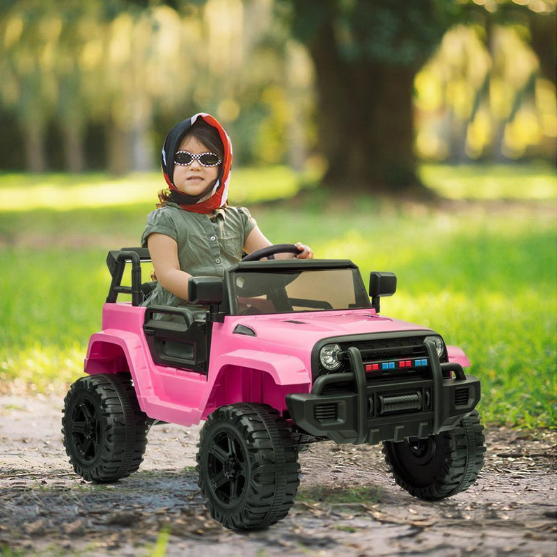 Load image into Gallery viewer, Electric Ride-On Truck for Kids with LED Lights, MP3 Player, and Remote Control
