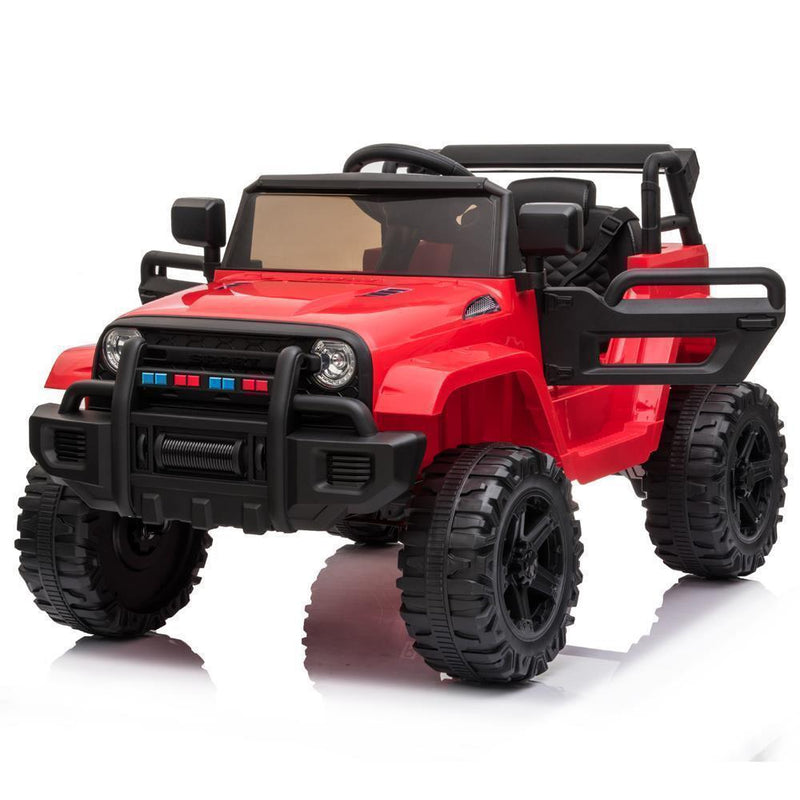 Load image into Gallery viewer, Interactive Ride-On Car Truck for Kids with Music, Lights, 3 Speeds, and Remote Control Safety Guide
