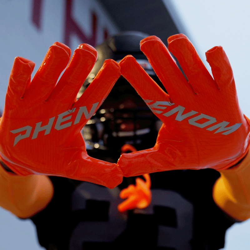 Load image into Gallery viewer, Phenom Elite VPS5 Youth Football Gloves - Team Colors
