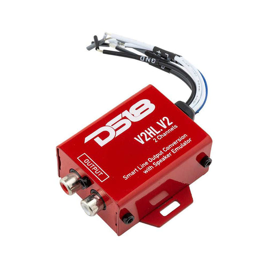 2-Channel Line Output Converter with Speaker Emulator (Remote out) - Skoutley Outdoors LLC