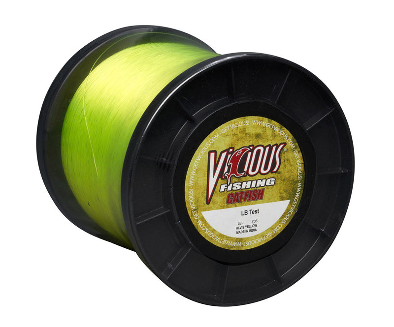 Load image into Gallery viewer, Vicious Catfish Hi-Vis Yellow Mono - 17 Lb Test
