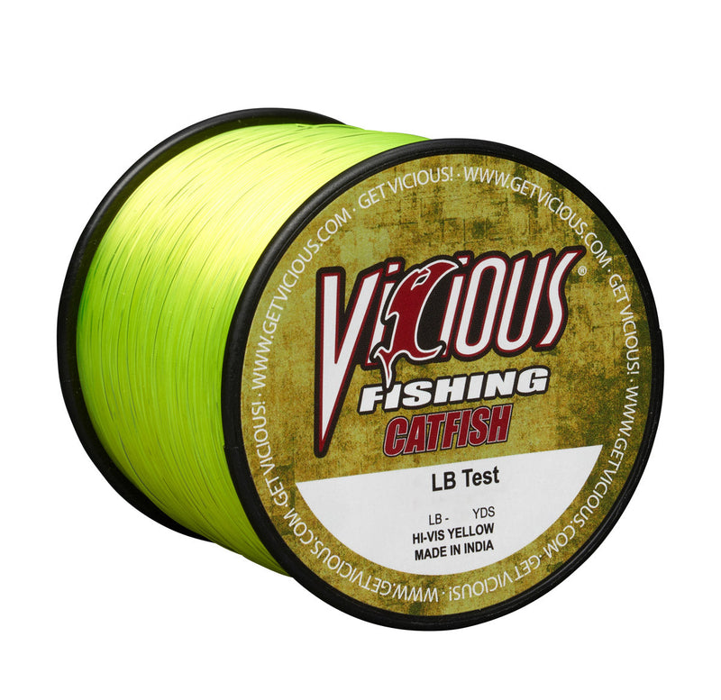 Load image into Gallery viewer, Vicious Catfish Hi-Vis Yellow Mono - 20 Lb Test
