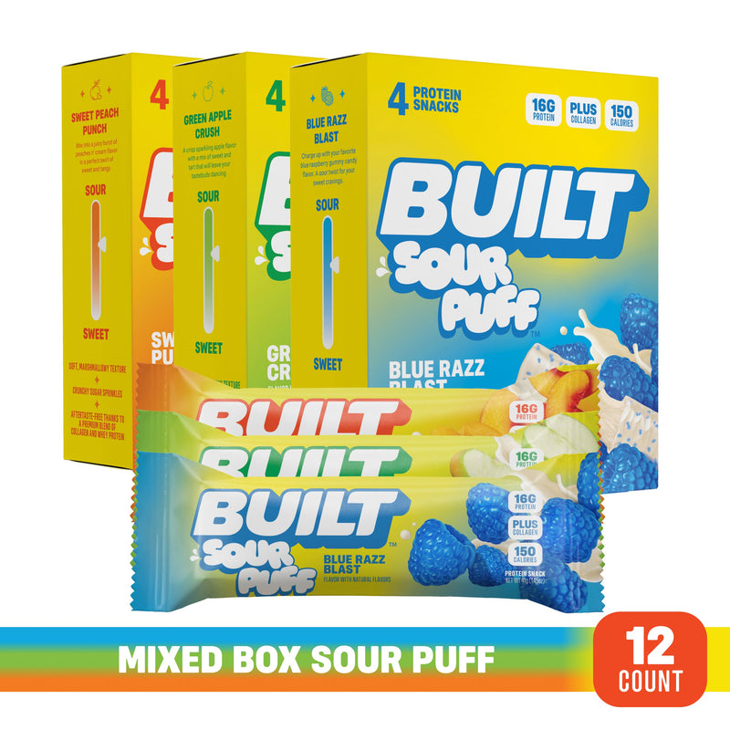 Load image into Gallery viewer, 12ct. Sour Puff Variety Box
