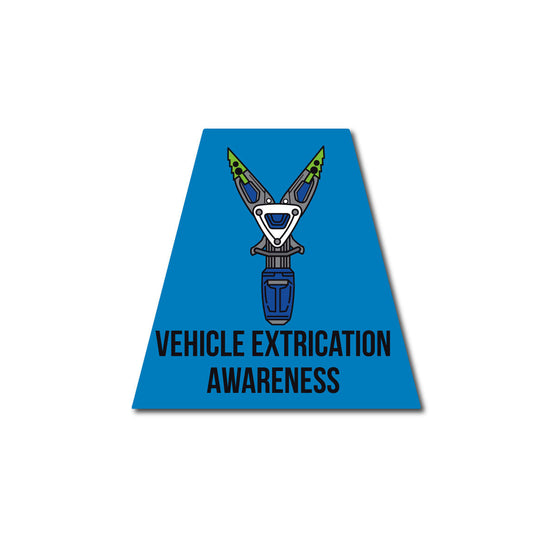 VEHICLE EXTRICATION AWARENESS REFLECTIVE HELMET (TET) TETRAHEDRON