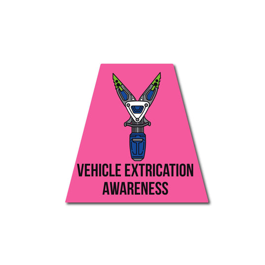 VEHICLE EXTRICATION AWARENESS REFLECTIVE HELMET (TET) TETRAHEDRON