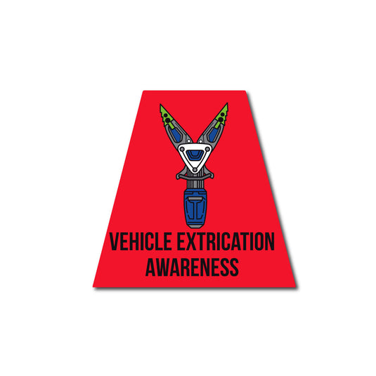 VEHICLE EXTRICATION AWARENESS REFLECTIVE HELMET (TET) TETRAHEDRON