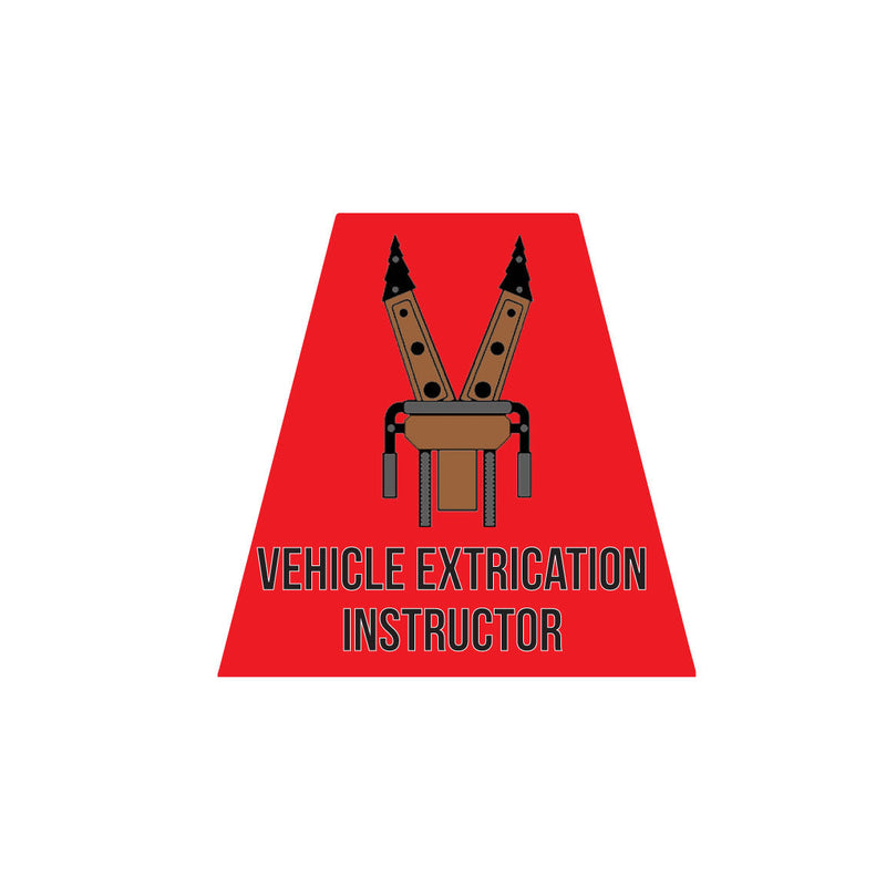 Load image into Gallery viewer, VEHICLE EXTRICATION INSTRUCTOR REFLECTIVE HELMET (TET) TETRAHEDRON
