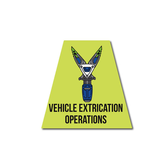 VEHICLE EXTRICATION OPERATIONS REFLECTIVE HELMET (TET) TETRAHEDRON