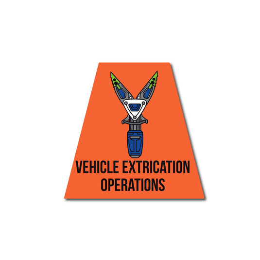 VEHICLE EXTRICATION OPERATIONS REFLECTIVE HELMET (TET) TETRAHEDRON