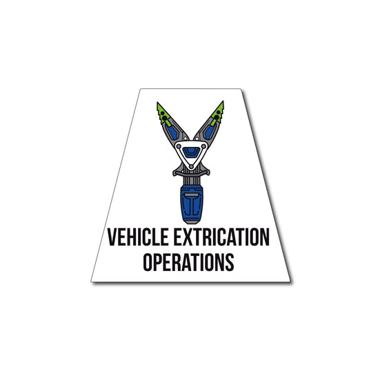 VEHICLE EXTRICATION OPERATIONS REFLECTIVE HELMET (TET) TETRAHEDRON