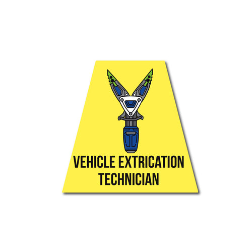 VEHICLE EXTRICATION TECHNICIAN REFLECTIVE HELMET (TET) TETRAHEDRON