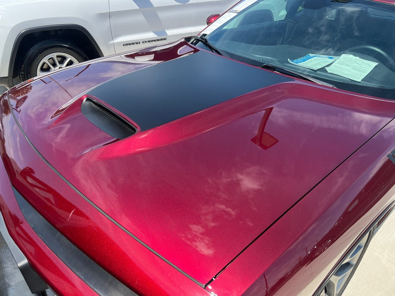 Load image into Gallery viewer, Vented Hood Decal Cover for 2014-2024 Dodge Challenger
