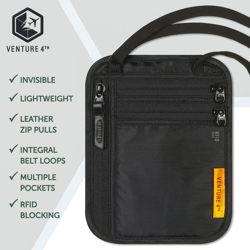 Load image into Gallery viewer, Slim Minimalist Design Travel Neck Wallet
