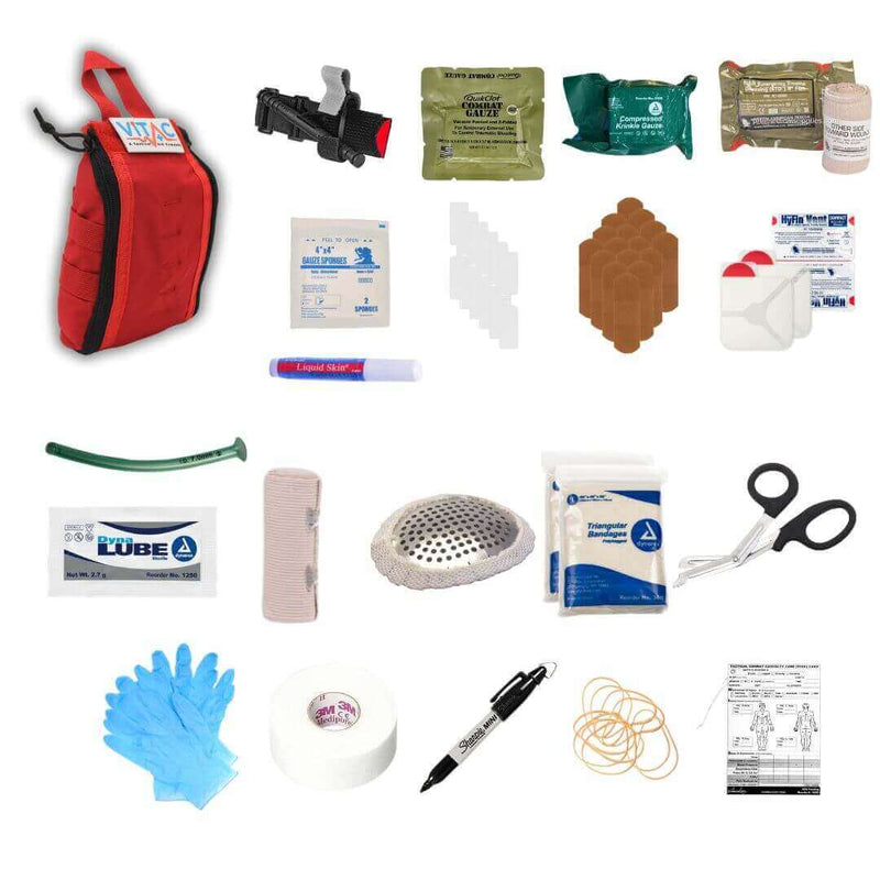 Load image into Gallery viewer, Tactical Individual First Aid Kit (IFAK) – TCCC Compliant Trauma Kit
