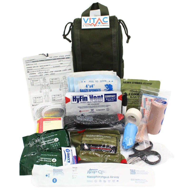 Load image into Gallery viewer, Tactical Individual First Aid Kit (IFAK) – TCCC Compliant Trauma Kit
