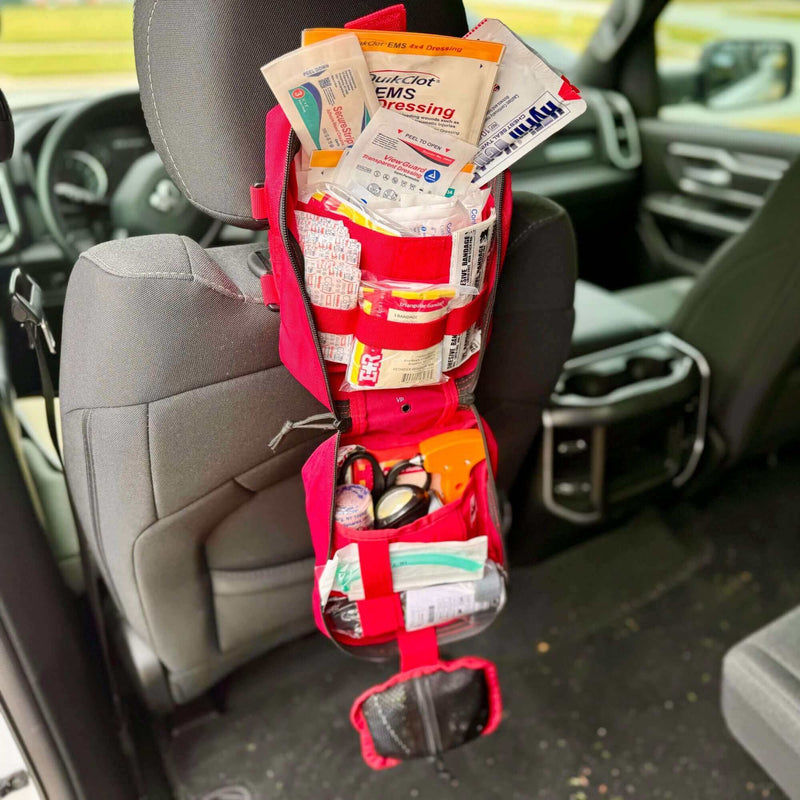 Load image into Gallery viewer, Vehicle Trauma Response Kit w/Trauma Care – Advanced Car First Aid Kit
