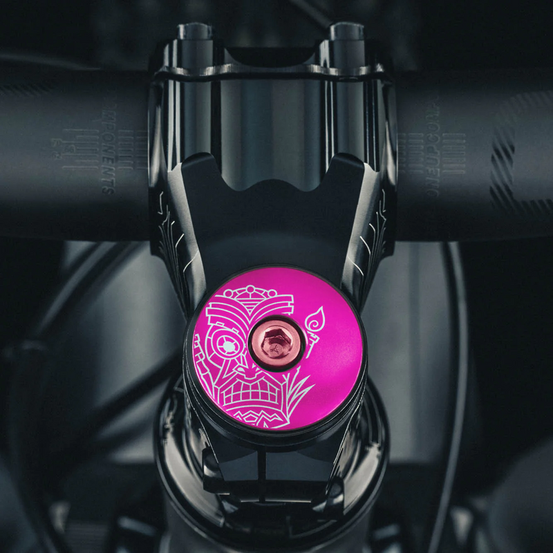 Load image into Gallery viewer, Tiki Trails Bicycle Headset Cap
