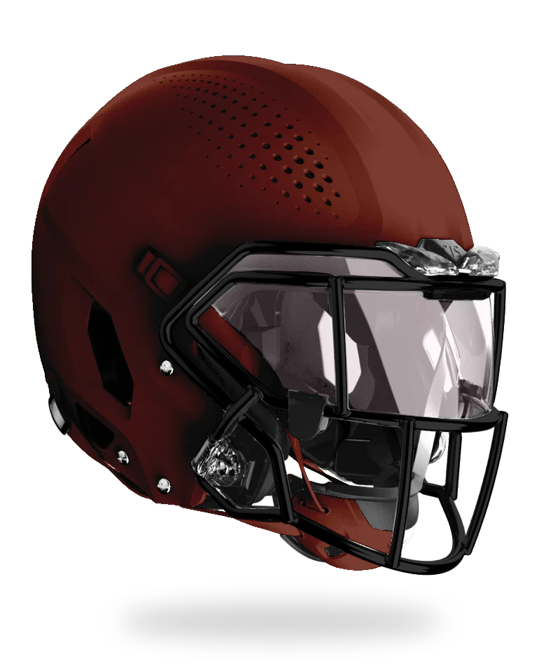 Load image into Gallery viewer, Vicis Zero2 Elite Youth Football Helmet with Titanium Facemask &amp; Oakley Eye Shield- Matte Colors
