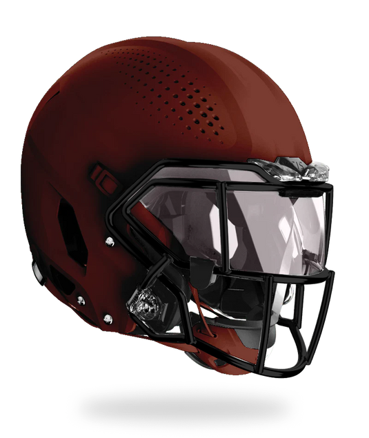 Vicis Zero2 Elite Youth Football Helmet with Titanium Facemask & Oakley Eye Shield- Matte Colors