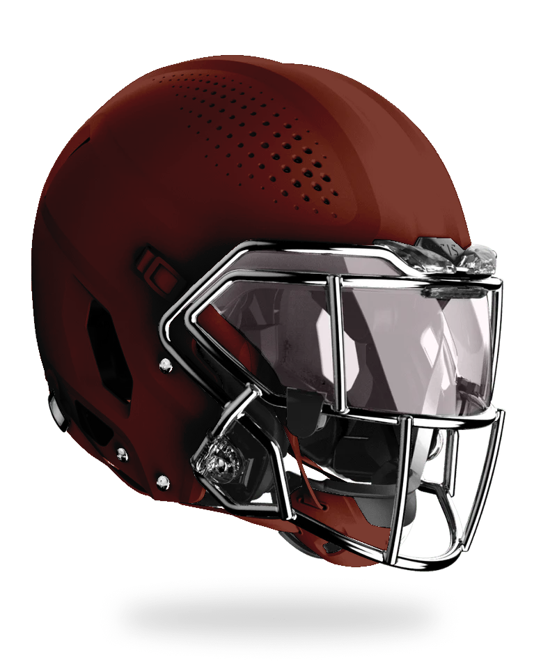 Load image into Gallery viewer, Vicis Zero2 Elite Youth Football Helmet with Titanium Facemask &amp; Oakley Eye Shield- Matte Colors
