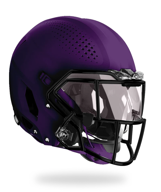 Vicis Zero2 Elite Youth Football Helmet with Titanium Facemask & Oakley Eye Shield