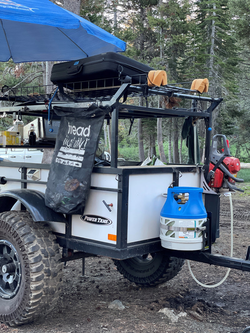 Load image into Gallery viewer, Tor LOCKER Bracket for 11 lb Squatty Propane Tank &amp; 11 lb Viking Composite Tank
