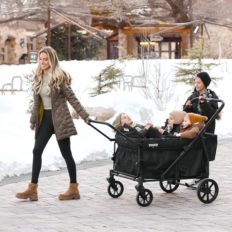 Load image into Gallery viewer, Keenz VIVA 4-Passenger Stroller Wagon – Big Adventures, Made Compact
