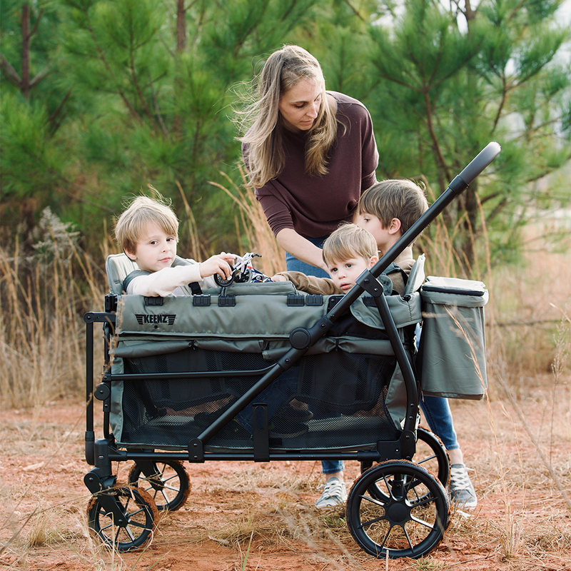 Load image into Gallery viewer, Keenz VIVA 4-Passenger Stroller Wagon – Big Adventures, Made Compact
