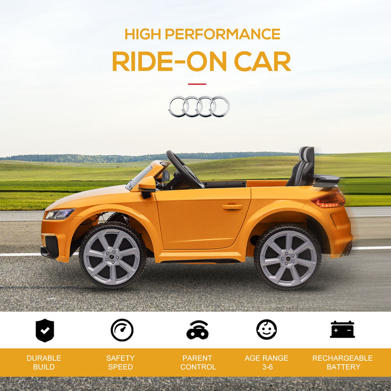 Load image into Gallery viewer, 6V Audi TT RS Kid Electric Sports Car with Remote Control Ride-On
